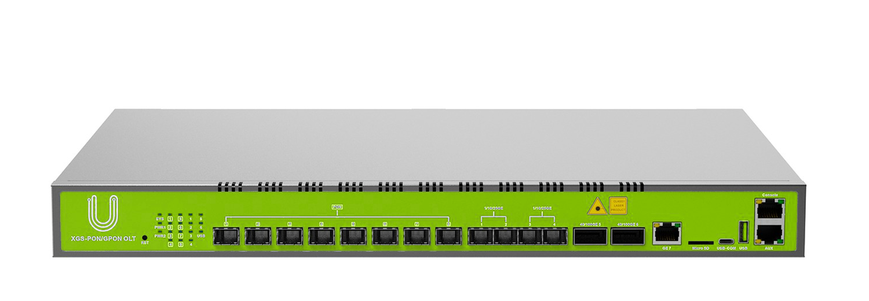 U10 front panel annotated